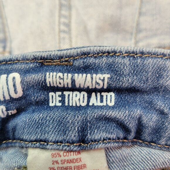 Mossimo Supply Womens Embroidered Booty Shorts Size 10 High Waist 30x2 Floral - Picture 6 of 7